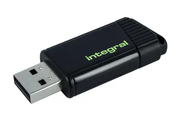 128GB USB2.0 DRIVE PULSE GREEN INTEGRAL - Integral - Adaptateur stockage - visuel 1