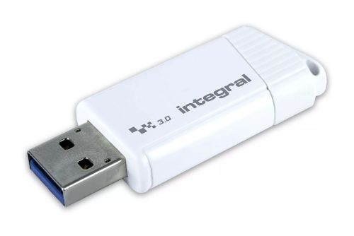 Revendeur officiel Integral 128GB USB3.0 DRIVE TURBO WHITE UP TO R-400