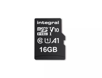 Achat Carte Mémoire Integral 16GB HIGH SPEED MICROSDHC/XC V10 UHS-I U1 sur hello RSE