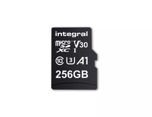 Vente Carte Mémoire Integral 256GB PREMIUM HIGH SPEED MICROSDHC/XC