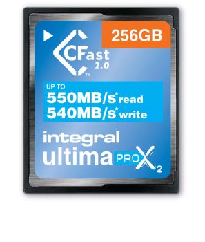 Vente Integral 256GB ULTIMAPRO X2 CFAST 2.0 au meilleur prix