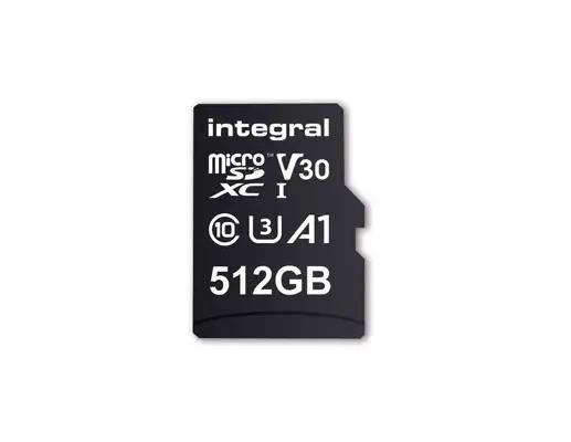 Revendeur officiel Integral 512GB PREMIUM HIGH SPEED MICROSDHC/XC