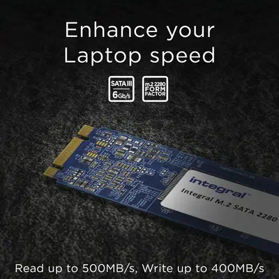 Integral INSSD256GM280 disque SSD 256 Go M.2 Série ATA III 3D TLC NAND - Disque dur SSD - visuel 3