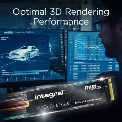 Integral INSSD500GM280NM3P disque SSD 500 Go M.2 PCI Express 4.0 NVMe TLC - Disque dur SSD - visuel 5