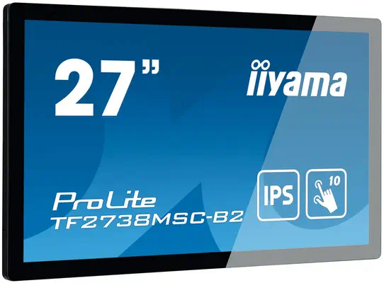 iiyama ProLite TF2738MSC-B2 écran plat de PC 68,6 cm (27") 1920 x 1080 pixels Full HD LED Écran tact - Ecran Ordinateur - visuel 1