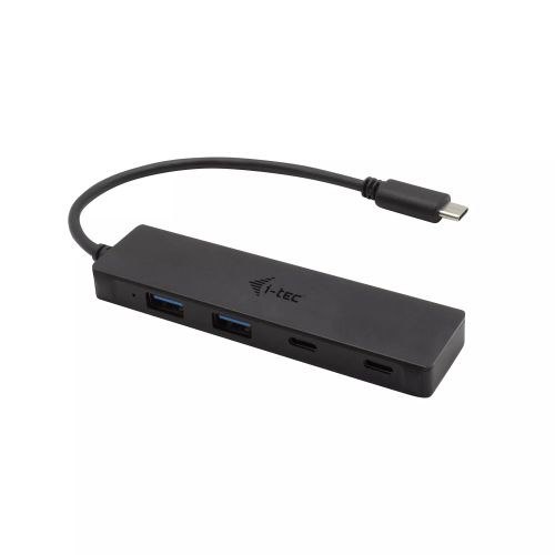 Revendeur officiel I-TEC USB-C Metal HUB 2xUSB 3.0 2xUSB-C 5Gbps without power adapter