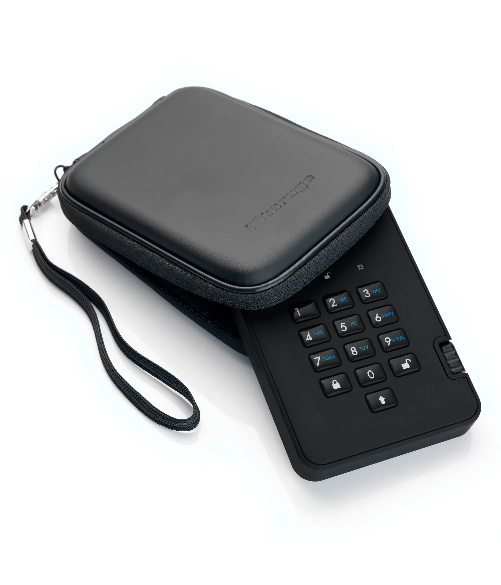 diskAshur2 256-bit 512GB USB 3.2 secure encrypted solid-state drive - Black IS-DA2-256-SSD-512-B - iStorage - Disque dur SSD - visuel 5