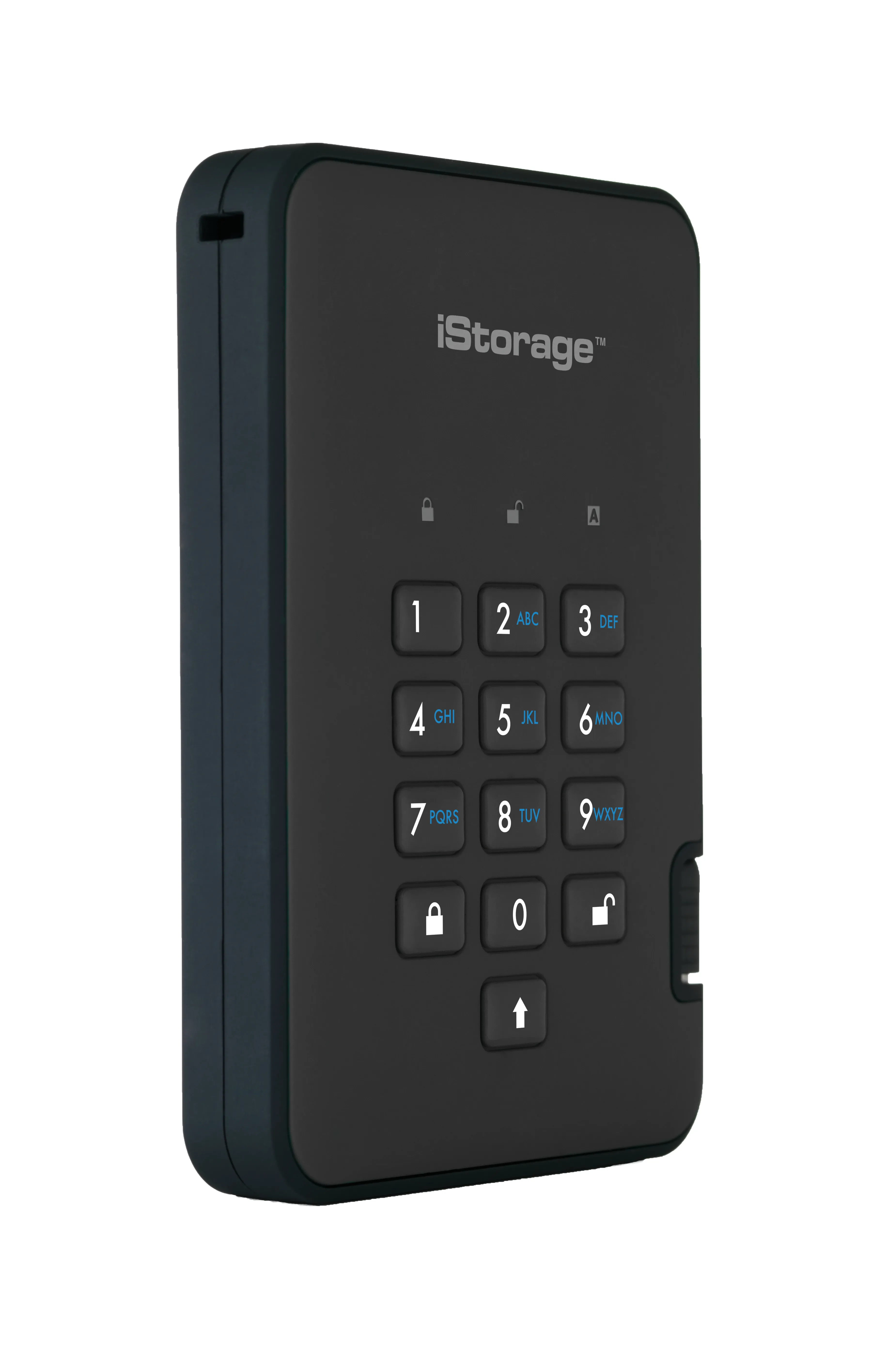 diskAshur2 256-bit 1TB USB 3.2 secure encrypted solid-state drive - Black IS-DA2-256-SSD-1TB-B - iStorage - Disque dur SSD - visuel 4