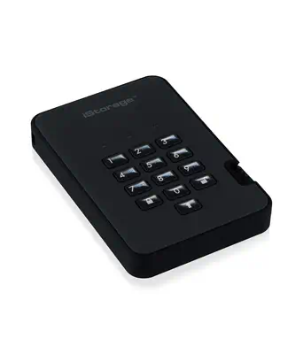 diskAshur2 256-bit 4TB USB 3.2 secure encrypted hard drive - Black IS-DA2-256-4000-B - iStorage - Disque dur SSD - visuel 4