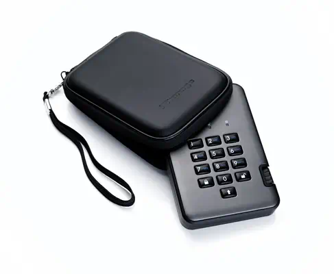 iStorage diskAshur PRO2 8 To USB Type-A 3.2 Gen 1 (3.1 Gen 1) Noir - Disque dur SSD - visuel 5