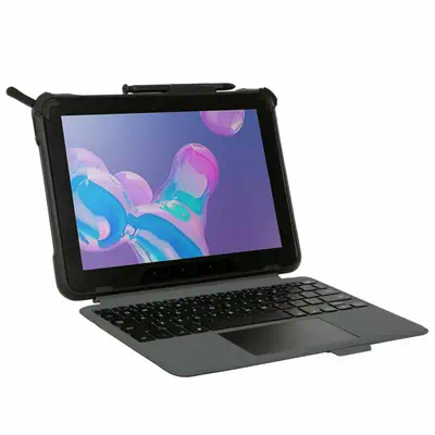 Targus THZ941USZ clavier pour tablette QWERTY Anglais Pogo Pin Noir - Clavier - visuel 1