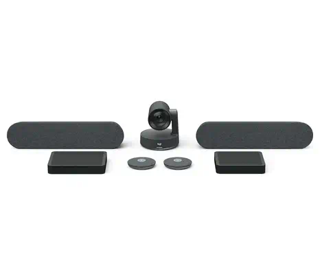 Logitech 960-001224 système de vidéo conférence 16 personne(s) Logitech - visuel 1 - hello RSE - Audio à l'avant de la salle