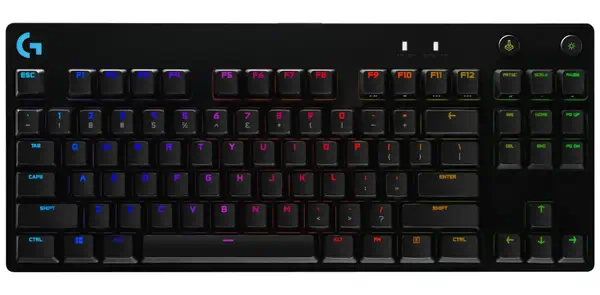Logitech G 920-009426 clavier Gaming USB QWERTY Anglais britannique Noir - Pack Clavier, souris - visuel 1