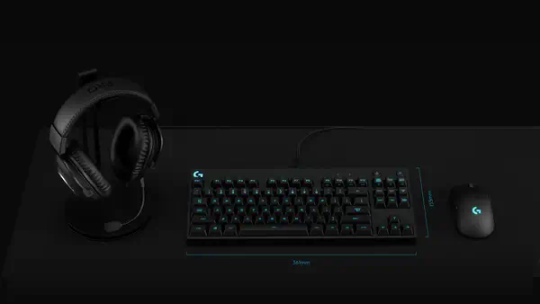 Logitech G 920-009426 clavier Gaming USB QWERTY Anglais britannique Noir - Pack Clavier, souris - visuel 8