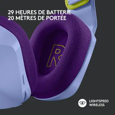 Logitech G G733 wireless gaming Logitech - visuel 1 - hello RSE - PRÉPAREZ-VOUS À UNE EXPÉRIENCE AUDIO INCROYABLE