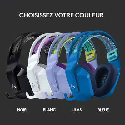 Logitech G G733 wireless gaming Logitech - visuel 1 - hello RSE - JOUEZ À VOTRE MANIÈRE