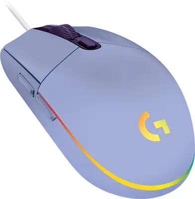 Logitech G G102 Lightsync souris Jouer USB Type-A 8000 DPI - Pack Clavier, souris - visuel 4
