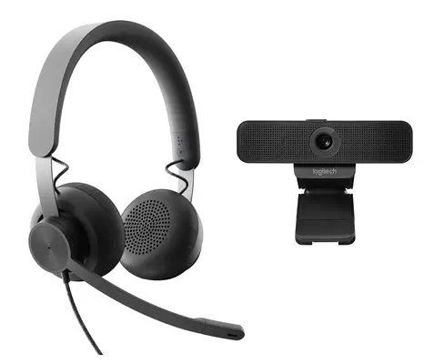 Personal Collaboration kit - Zone Wired & C925e - UC - Logitech - Visioconférence - visuel 1