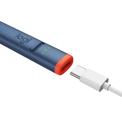 Logitech 914-000080 stylet 20 g Bleu, Orange Logitech - visuel 1 - hello RSE - ÉCRIVEZ EN TOUTE SIMPLICITÉ