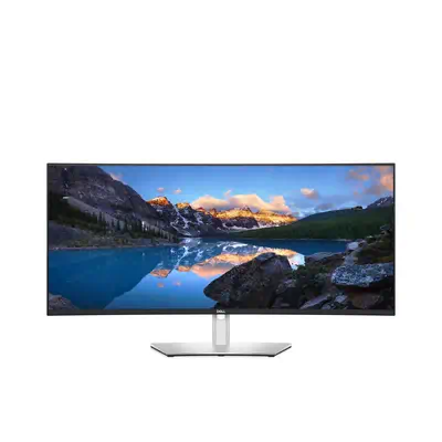 DELL UltraSharp U3824DW LED display 95,2 cm (37.5") 3840 x 1600 pixels Wide Quad HD+ LCD Noir, Argen - Dell - Ecran Ordinateur - visuel 1