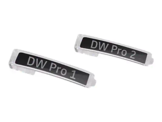 EPOS Spare Name plate set DW Pro 1 + Pro 2 DEMANT - DEMANT SOUND - Accessoire Divers - visuel 1