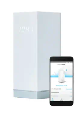 F-SECURE SENSE routeur sans fil Gigabit Ethernet Bi-bande (2,4 GHz / 5 GHz) Argent, Blanc - Routeur - visuel 5