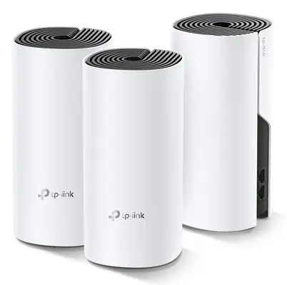 TP-Link Deco M4(3-pack) Bi-bande (2,4 GHz / 5 GHz) Wi-Fi 5 (802.11ac) Blanc 2 Interne - Borne Wifi - visuel 5
