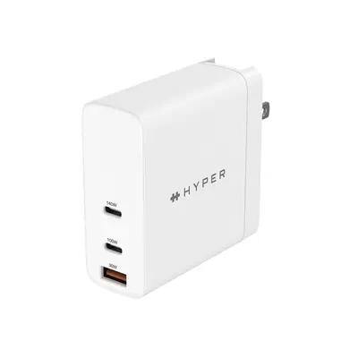 HYPER HJG140WW chargeur d'appareils mobiles Universel Blanc Secteur Charge rapide Intérieure - Hyper - Station d'accueil pour portable - visuel 1