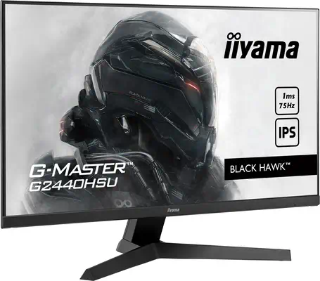 iiyama G-MASTER G2440HSU-B1 LED display 60,5 cm (23.8") 1920 x 1080 pixels Full HD Noir - Ecran Ordinateur - visuel 1