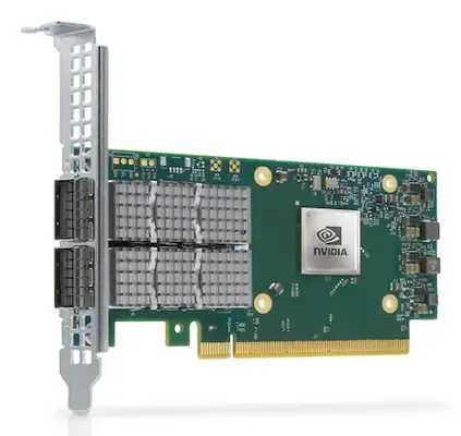 Nvidia ConnectX-6 Dx EN Interne Fibre 100000 Mbit/s - Carte Réseau - visuel 1