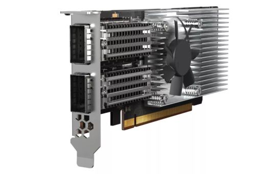 Vente QNAP Dual-port QSFP28 100GbE network expansion card low-profile QNAP au meilleur prix - visuel 4