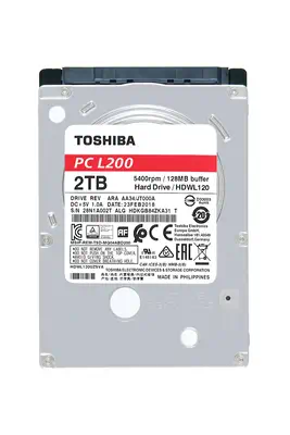 Toshiba L200 disque dur 2 To 5400 tr/min 128 Mo 2.5" Série ATA III - Disque dur Interne - visuel 4