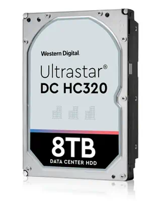 Western Digital Ultrastar DC HC320 disque dur 8 To 7200 tr/min 256 Mo 3.5" Série ATA III - Disque dur Interne - visuel 1
