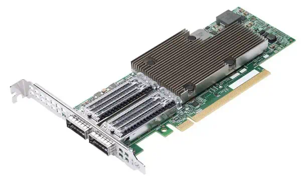 Broadcom BCM957508-P2100G carte réseau Interne Fibre 100000 Mbit/s - Carte Réseau - visuel 1
