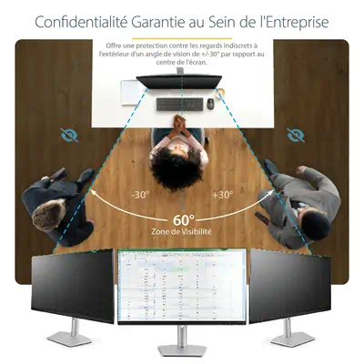 StarTech.com PRIVSCNMON32 filtre anti-reflets pour écran et filtre de confidentialité 81,3 cm (32")  - Protection d'écran et Filtre - visuel 9