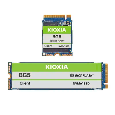 Kioxia KBG50ZNV1T02 disque SSD 1,02 To M.2 PCI Express 4.0 NVMe BiCS FLASH TLC - Disque dur SSD - visuel 1