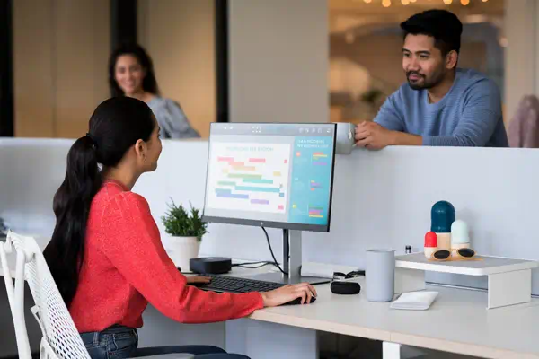 HP E-Series Écran E24 G4 FHD - Ecran Ordinateur - visuel 9