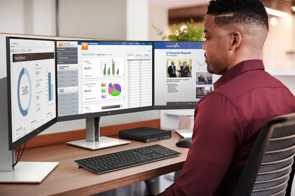 HP E-Series Écran E24 G4 FHD - Ecran Ordinateur - visuel 6