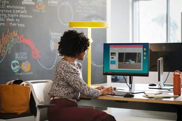 HP E-Series Écran E24 G4 FHD - Ecran Ordinateur - visuel 10