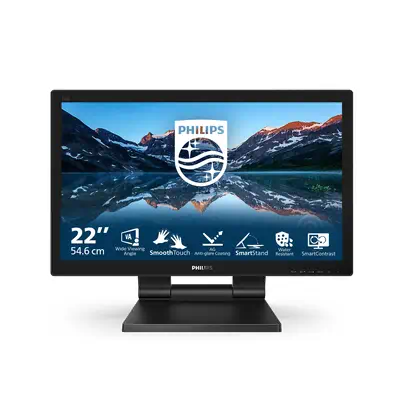 Philips 162B9T/00 écran plat de PC 39,6 cm (15.6") 1366 x 768 pixels HD LCD Écran tactile Noir - Ecran Ordinateur - visuel 5