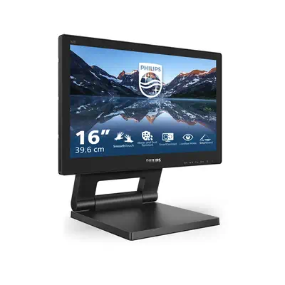 Philips 162B9T/00 écran plat de PC 39,6 cm (15.6") 1366 x 768 pixels HD LCD Écran tactile Noir - Ecran Ordinateur - visuel 2