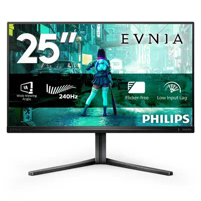 Philips Evnia 25M2N3200W/00 écran plat de PC 62,2 cm (24.5") 1920 x 1080 pixels Full HD LCD Gris - Ecran Ordinateur - visuel 1