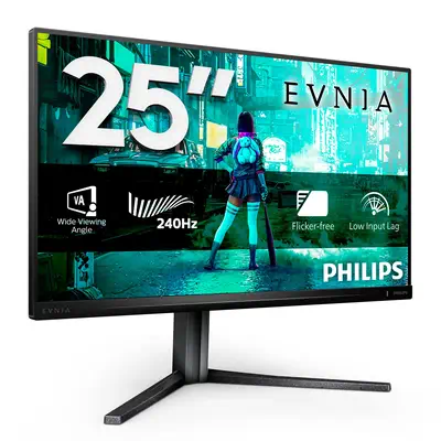Philips Evnia 25M2N3200W/00 écran plat de PC 62,2 cm (24.5") 1920 x 1080 pixels Full HD LCD Gris - Ecran Ordinateur - visuel 2