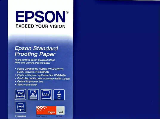 Epson Pap Proofing Standard FOGRA 240g 17" x 30.5m - Autre Imprimante - visuel 2
