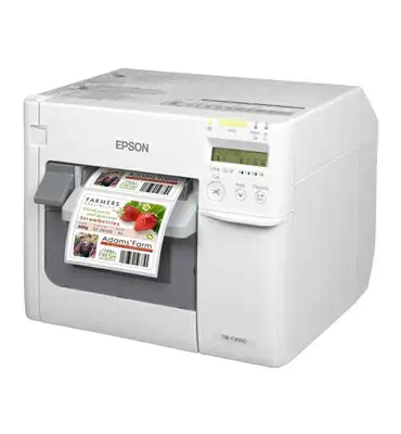 Epson TM-C3500 imprimante pour étiquettes Jet d'encre Couleur 720 x 360 DPI 103 mm/sec Avec fil Ethe - Autre Imprimante - visuel 1