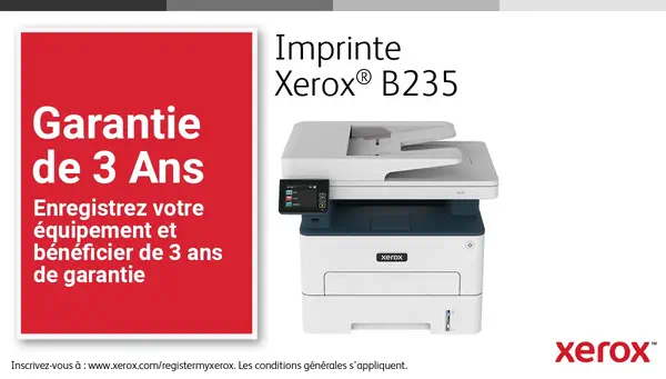Xerox B235 copie/impression/numérisation/télécopie recto verso sans fil A4, 34 ppm, PS3 PCL5e/6, cha - Multifonctions Laser - visuel 10