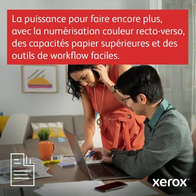 Xerox B235 copie/impression/numérisation/télécopie recto Xerox - visuel 1 - hello RSE - Protégez votre entreprise grâce à une sécurité intégrée complète.
