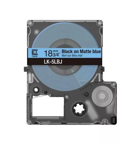 Achat Papier EPSON Matte Tape Blue/Black 12mm 8m LK-4LBJ sur hello RSE