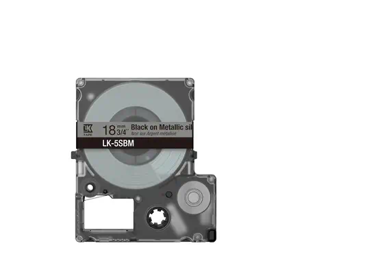Epson LK-5SBM Noir, Argent - Papier - visuel 2