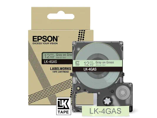 Epson LK-4GAS Gris, Vert clair - Papier - visuel 4